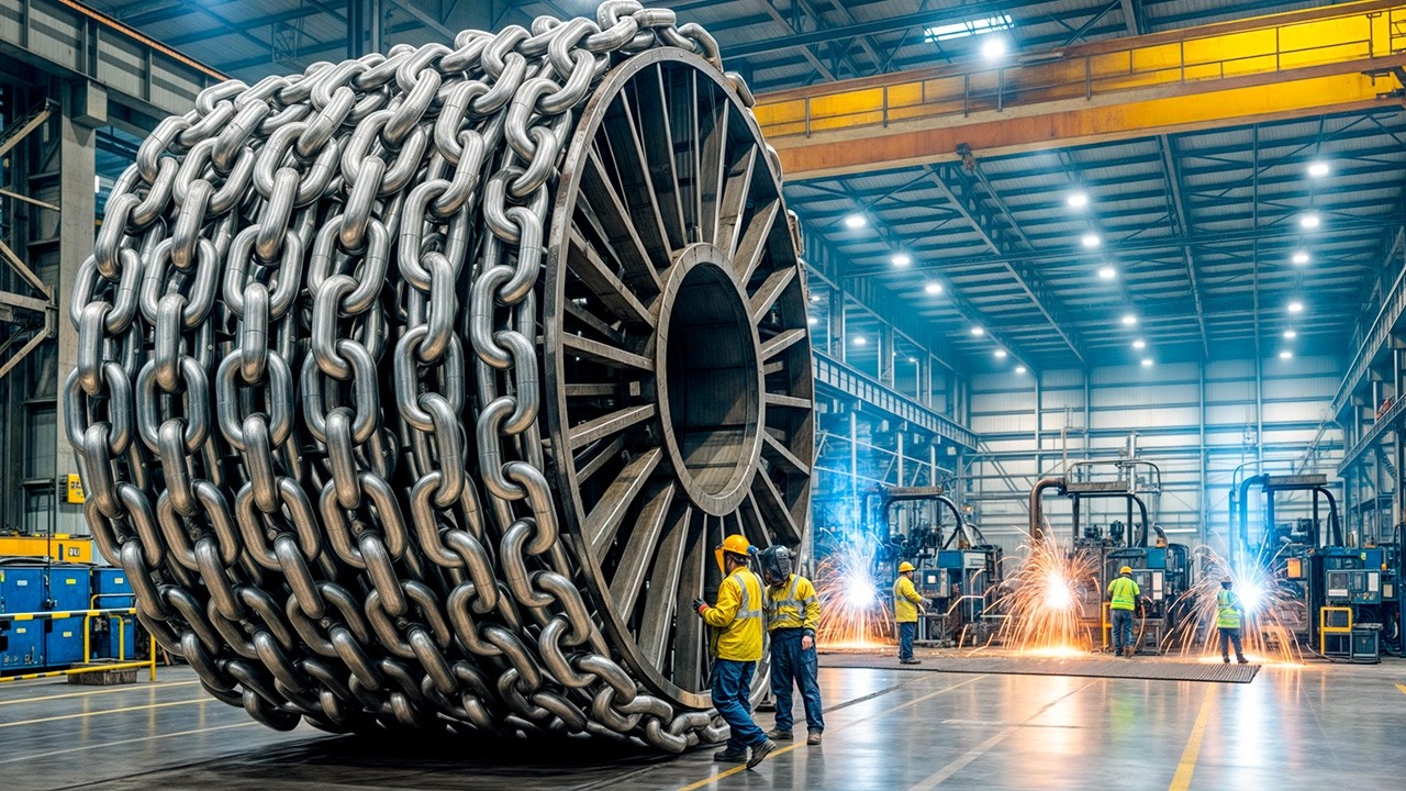 Jak to jest zrobione: Łańcuch Okrętowy | Sekret metalowego węża