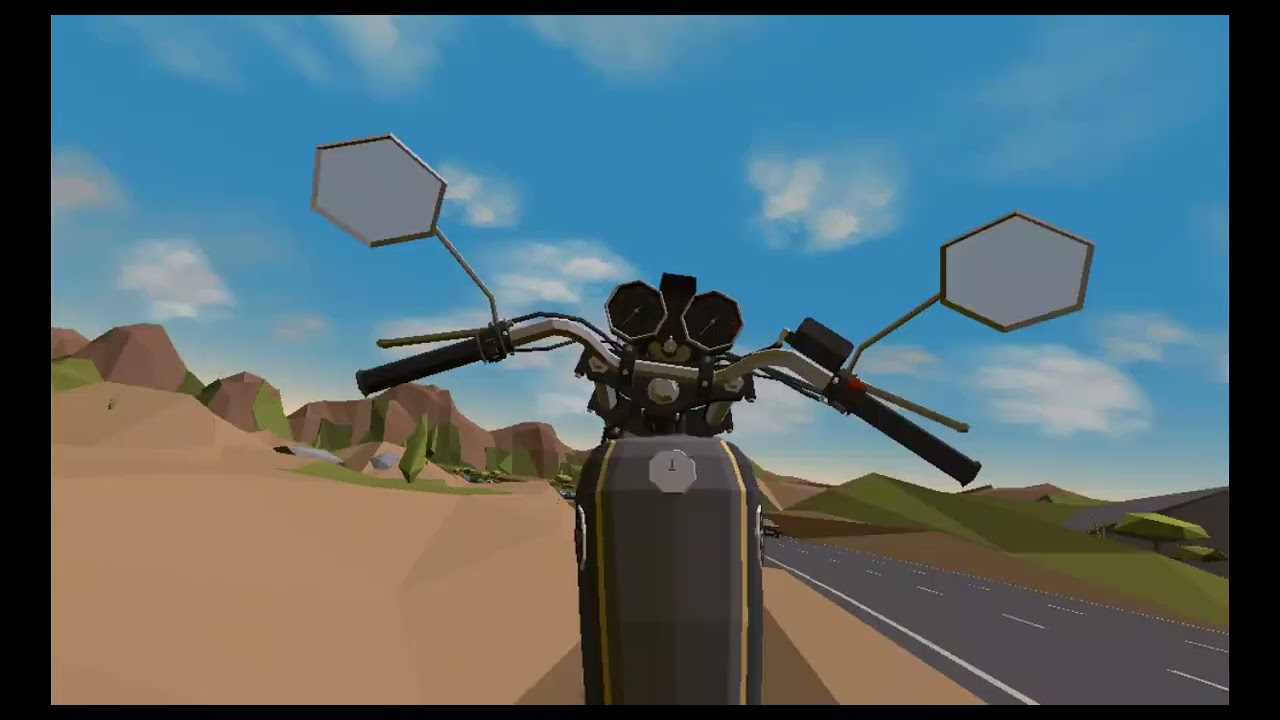 JOGO DE MOTO COM GRAUS CABULOSOS! (Cafe racer)