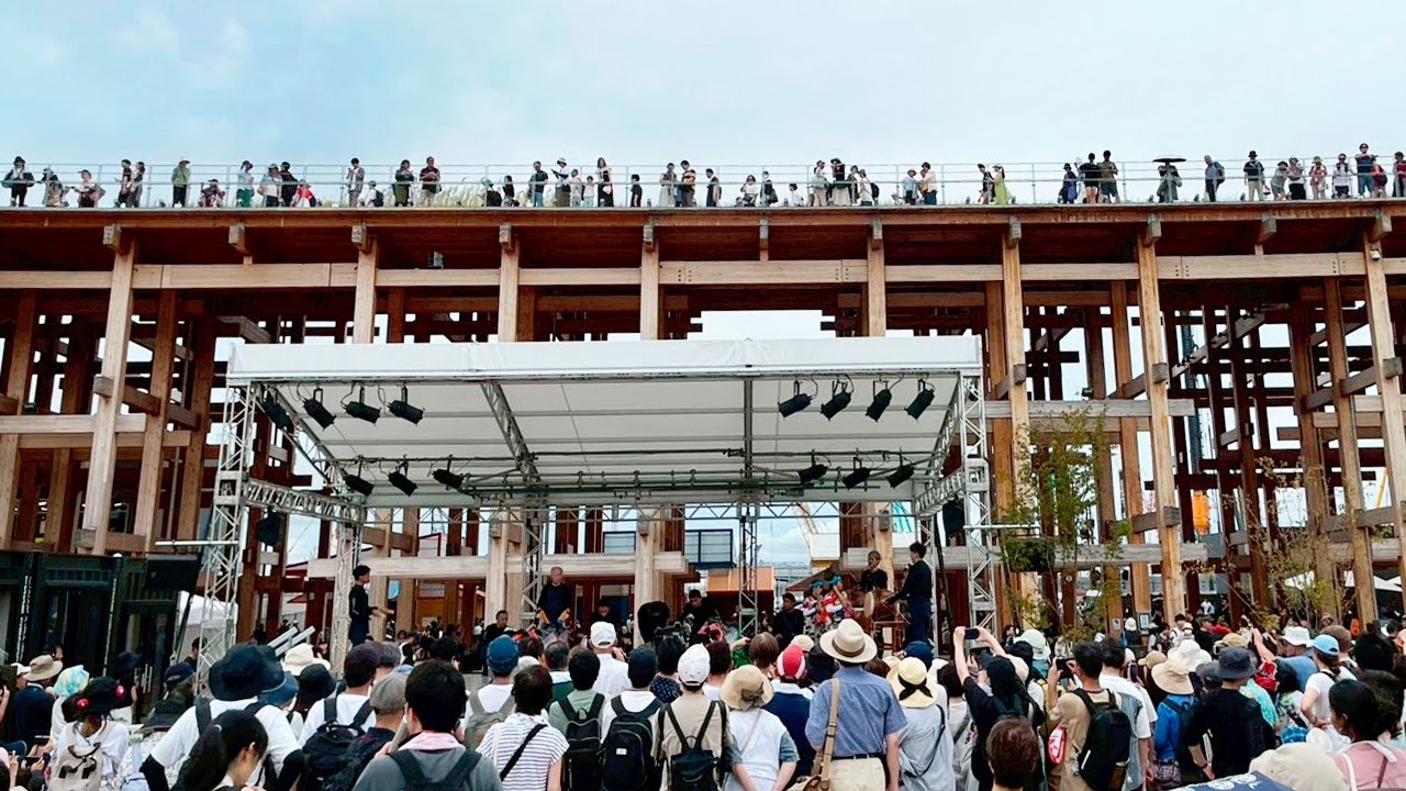 【廣島三人背継獅子舞保存会】EXPO 2025 大阪・関西万博　ポップアップステージ 北 2025/09/13　②