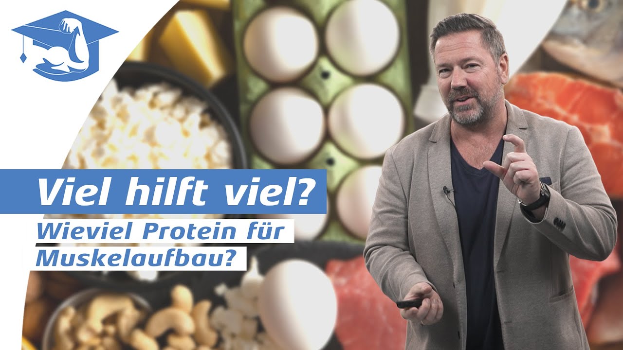 Wieviel Protein für Muskelaufbau?