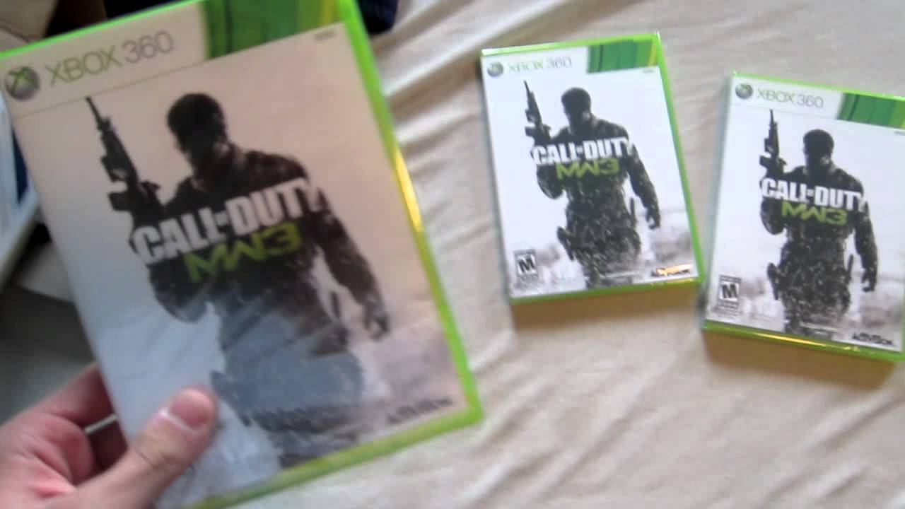 Распаковка Modern Warfare 3!
