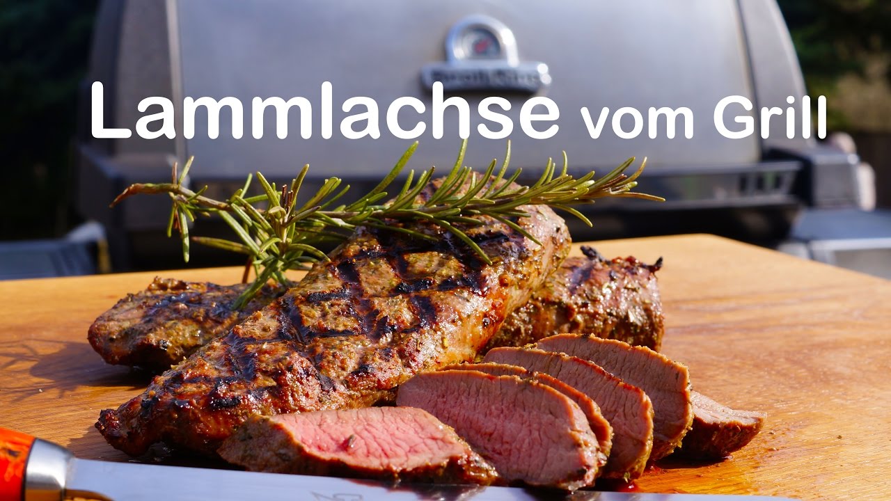 Lammlachse vom Grill
