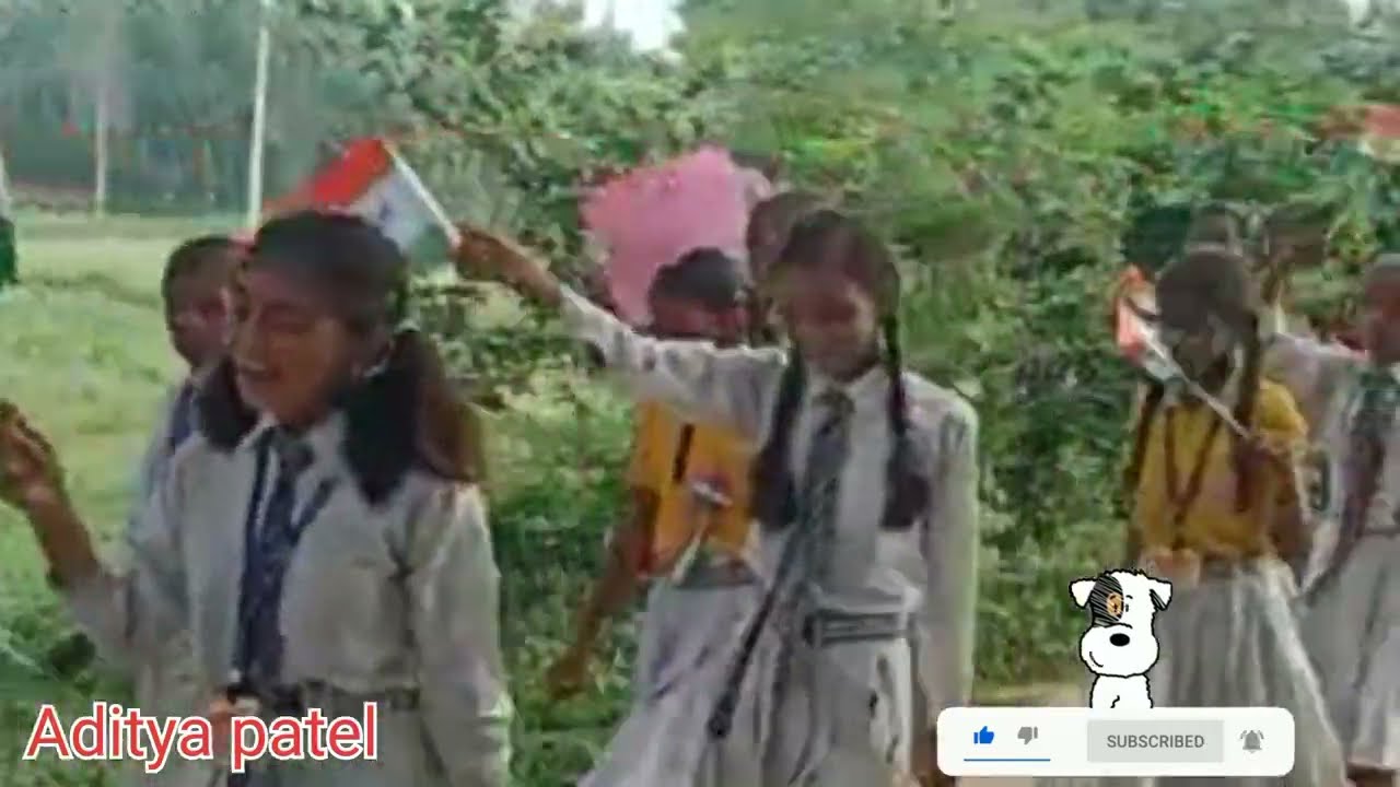 बाल विद्या मंदिर गंगागंज स्कूल ||  School scouts and students took out tricolor yatra #jaihind#scout