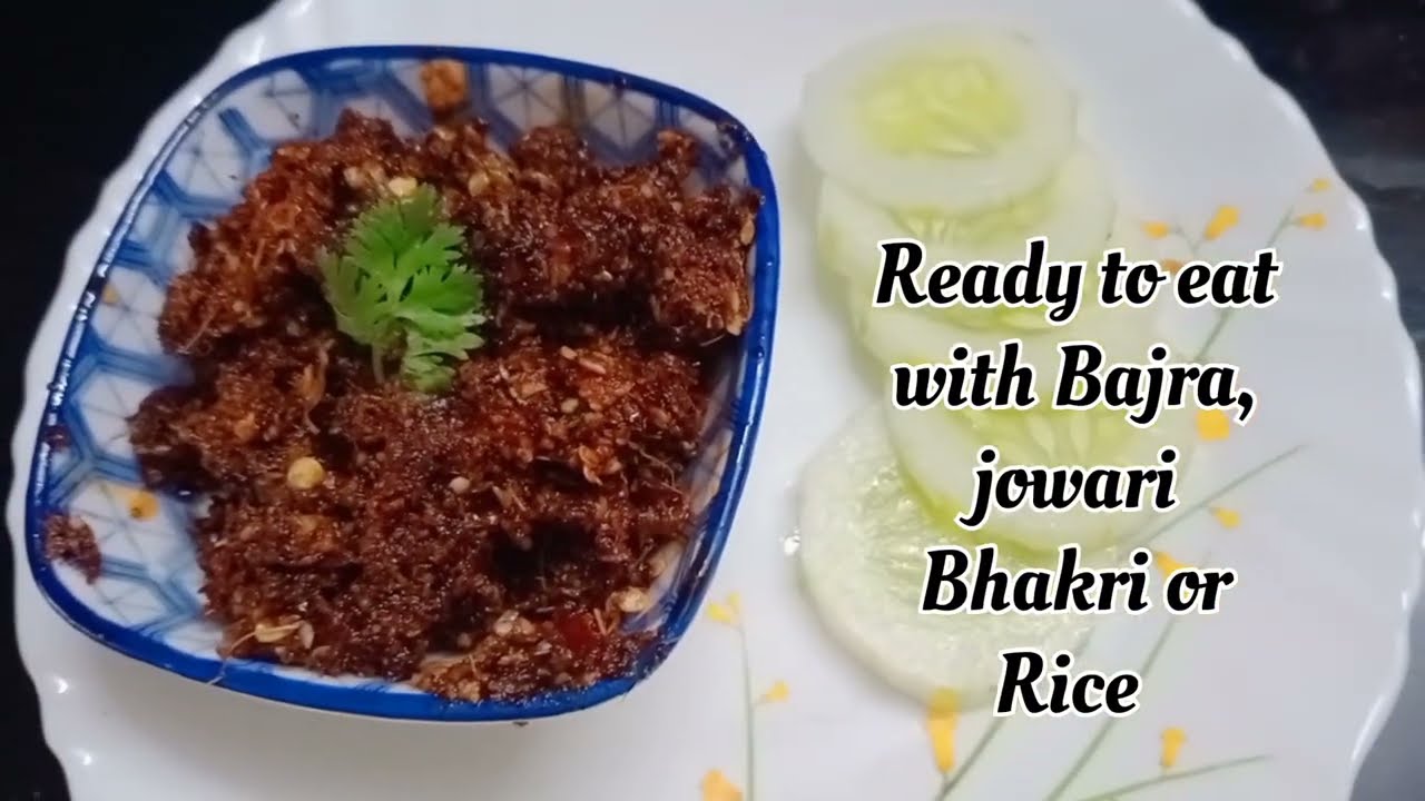 Garlic red chilly chutney recipe | so simple and tasty