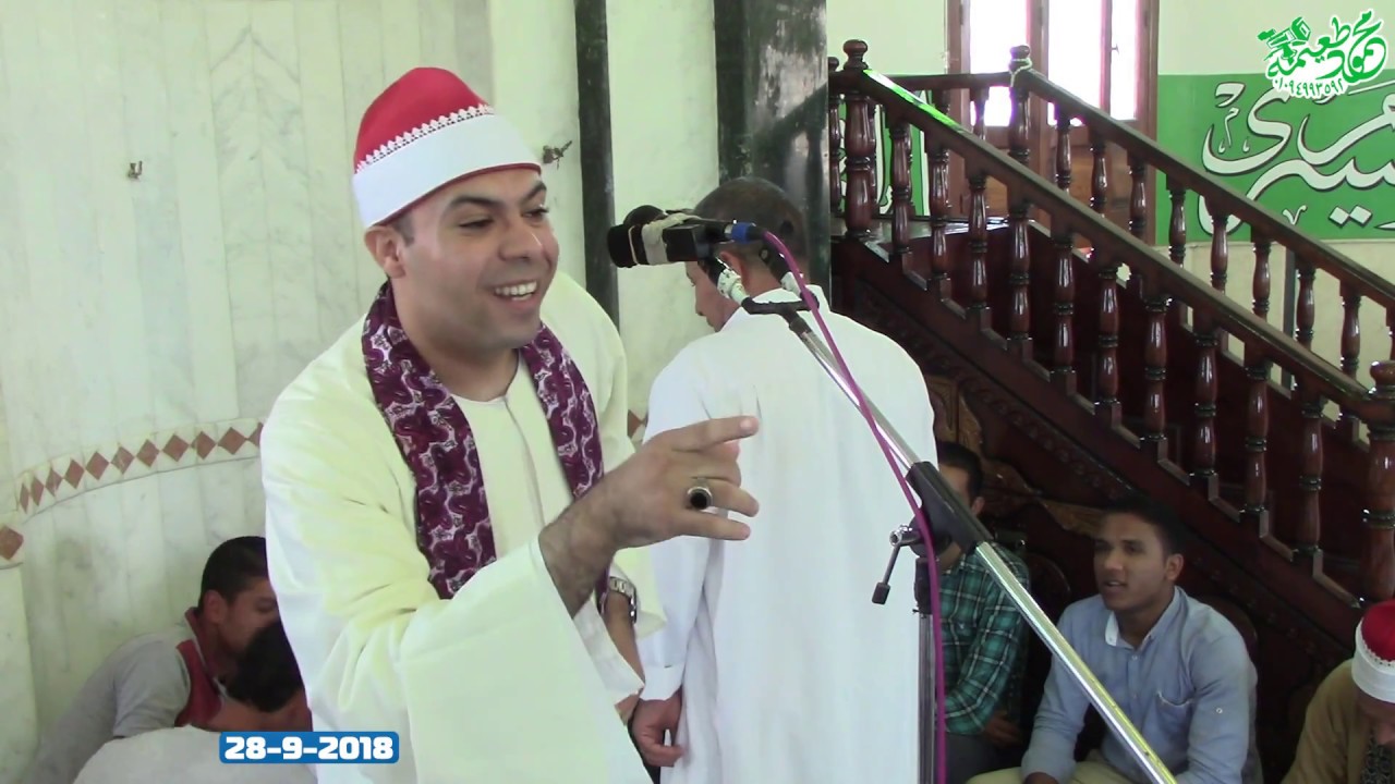 الشيخ شعبان عبدالجيد =إبتهال روعه-أفراح عائلة أبوعلى- بنى سلامه - الجيزه 28- 9 -2018
