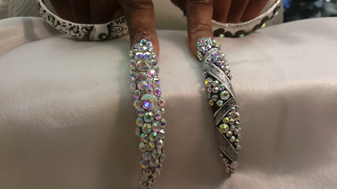 LONG NAILS decorating
