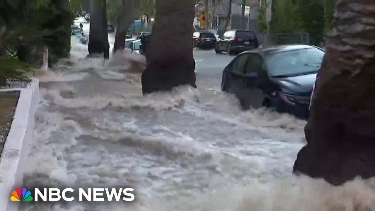 Dangerous waters sweep through West Hollywood&nbsp;