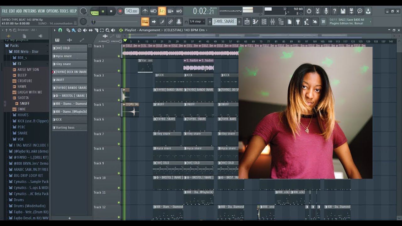A wondagurl x 808melo bounce type beat | FL Studio tutorial 2022