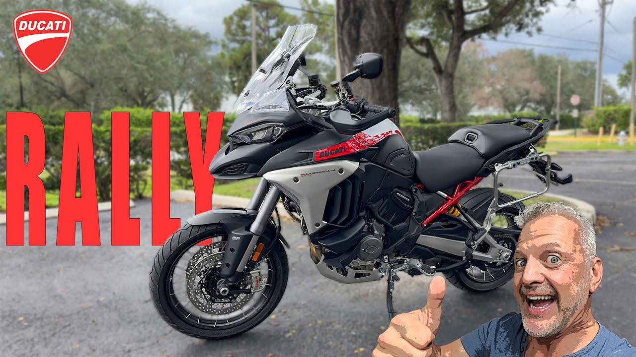 Ducati Multistrada V4 Rally Review.  Is It Road Worthy?