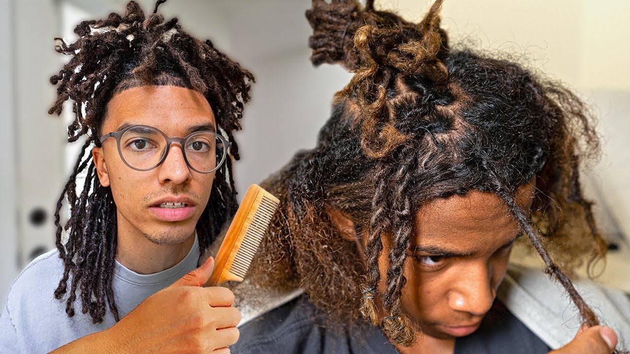 Combing Out My Son's Dreadlocks