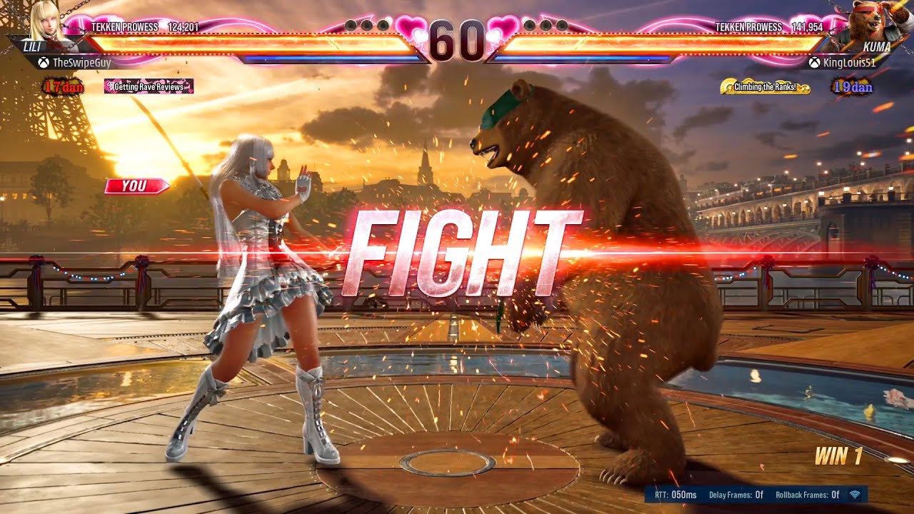 I Got My Revenge! :D - Lili vs Kuma - Lili Ranked Matches -Tekken 8