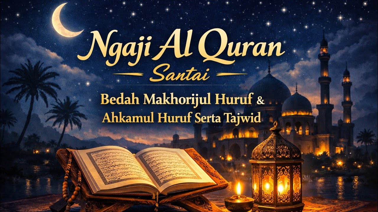 🔴 LIVE Belajar Ngaji Al-Qur'an. 28-02-2026