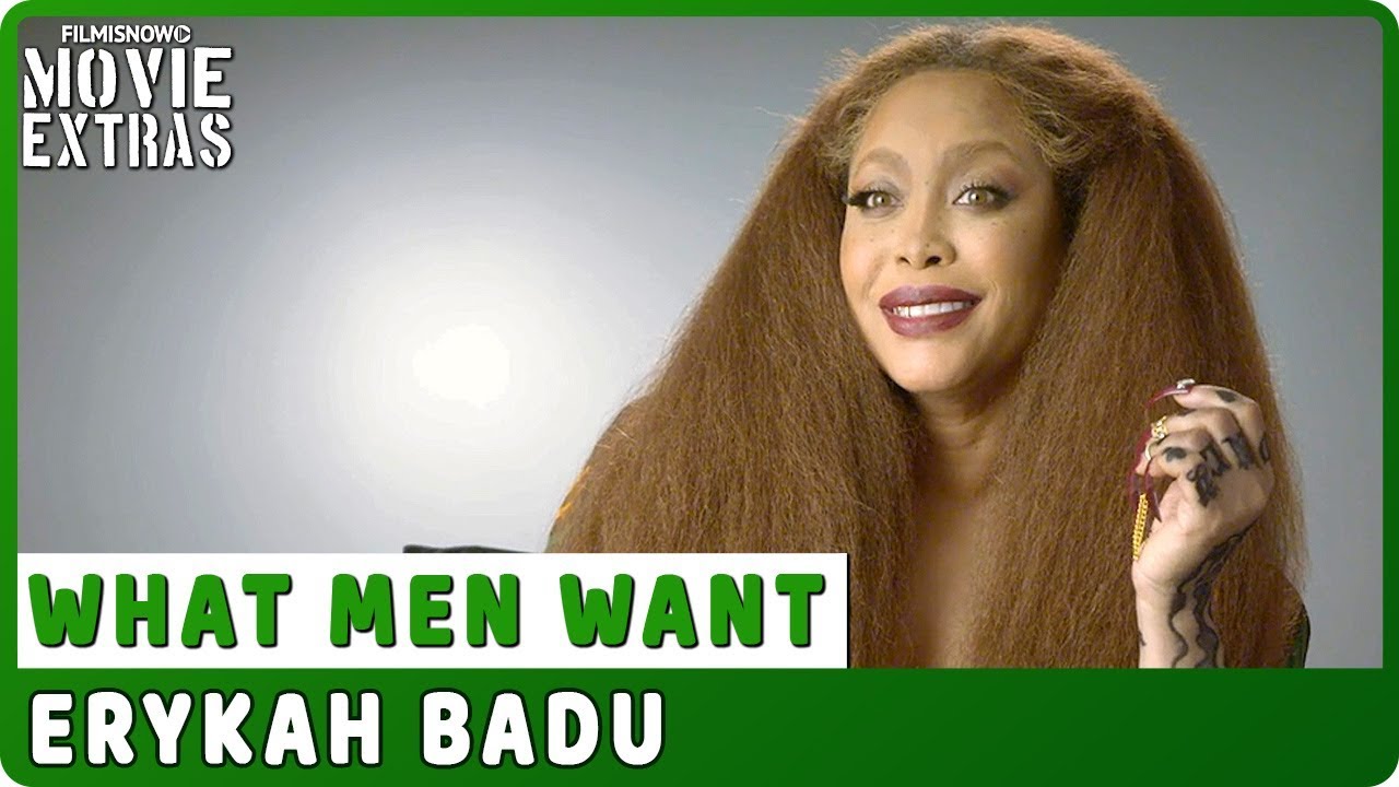 WHAT MEN WANT | On-set Interview with Erykah Badu 
