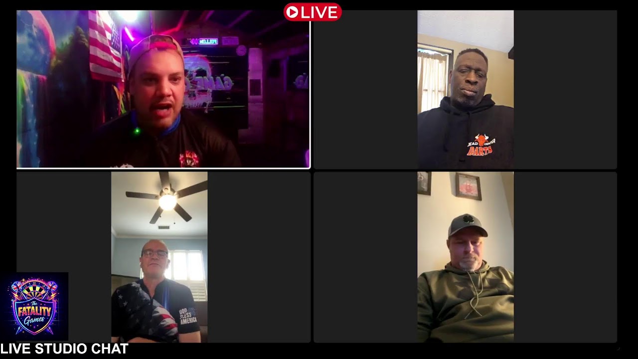 THE FATALITY GAMES: LIVE DARTS STUDIO CHAT