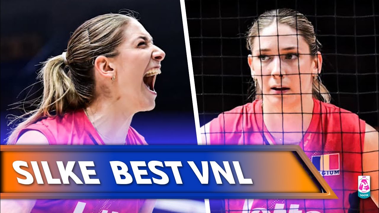 SILKE VAN AVERMAET, Best points in VNL 2025 | Volleyball Nations League 2025