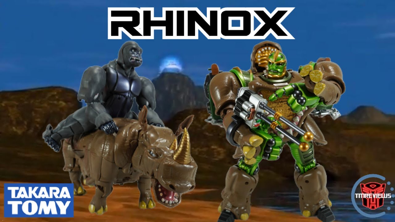 Takara Tomy Transformers Masterpiece MP-59 Beast Wars Rhinox