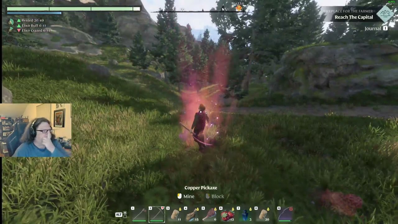 Ep 26 Enshrouded:  Returning to Embervale. Attempt to Reach Pikes Mead.  Finding Bramblespine Boneya