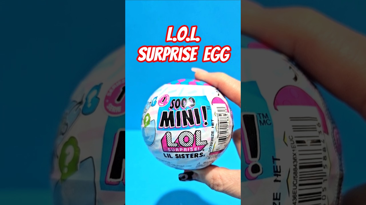 L.O.L. Surprise Egg Unboxing | ASMR #asmrunboxing #lolsurprise #surpriseeggs #toys