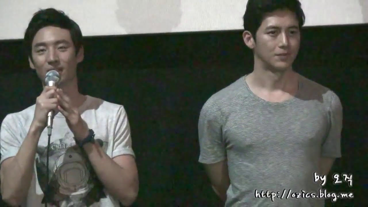 고지전 무대인사, 고수 신하균 이제훈 류승수 이다윗(고수 진짜 잘생겼구나!)