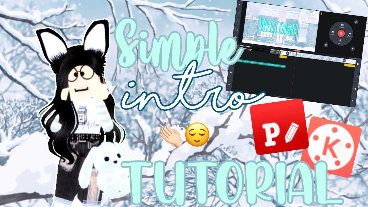 ❄️Simple aesthetic intro tutorial❄️ | a bunch of links in description 🎄