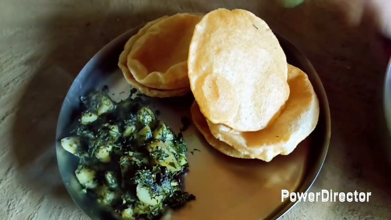 आलू मेथी का साग बनायें गांव के तरीके से बहुत ही स्वादिष्ट और लाजवाब #recipe #food #roti #saag #vlog 