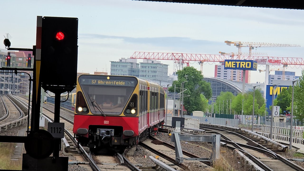 S-Bahn Berlin|Mitfahrt in der BR480 auf der S7 von Warschauer Straße bis Ahrensfelde
