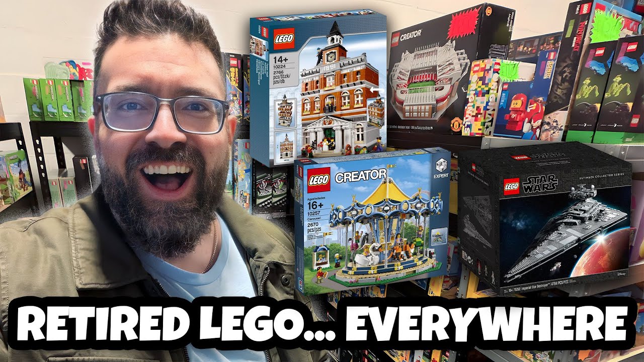 I’ve Never Seen This Much Retired LEGO in One Place