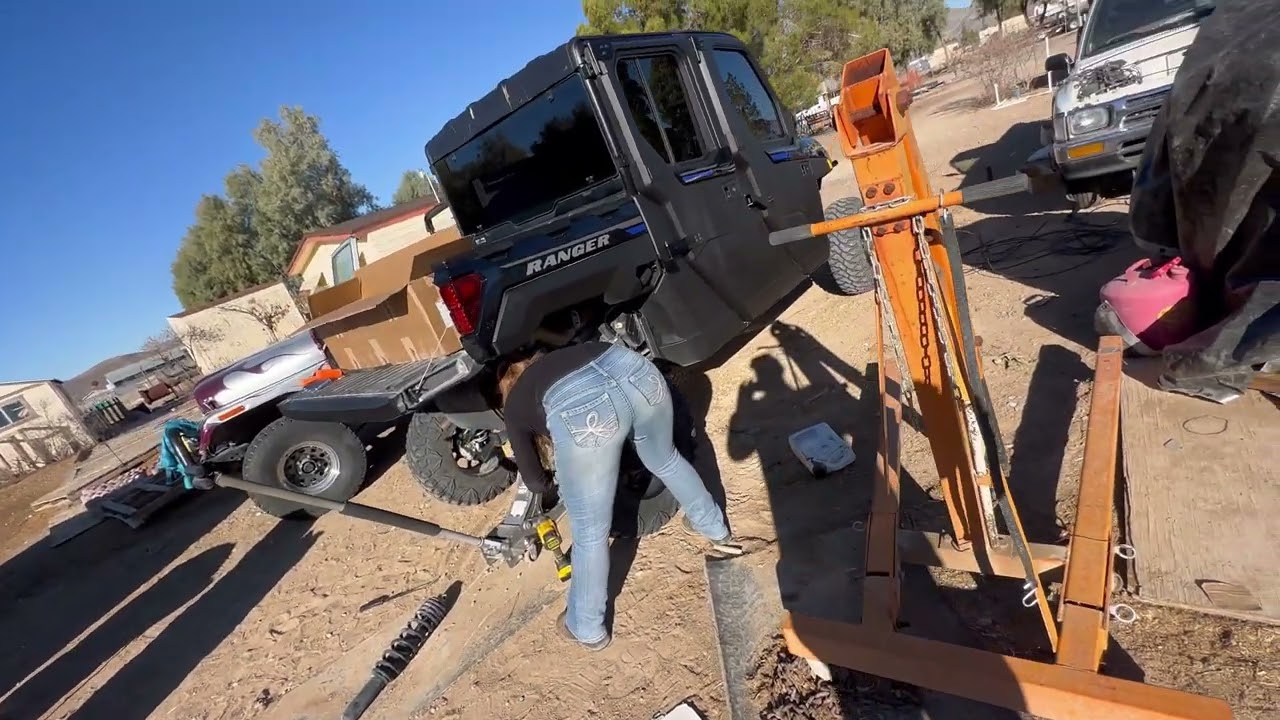Installing Fox 2.0 Coilover Shocks On A 2023 Polaris Ranger North Star