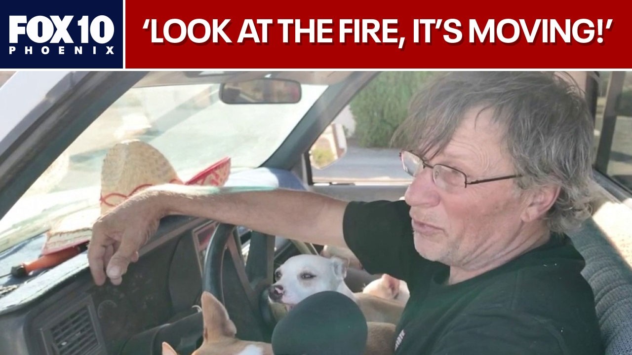 Жители бегут от быстро распространяющегося пожара Rolling Fire | FOX 10 Phoenix