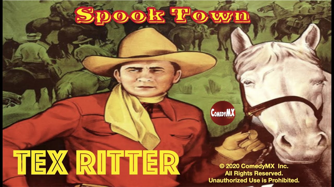 Tex Ritter | Spook Town (1944) | Full Movie | Dave O'Brien, James Newill, Guy Wilkerson