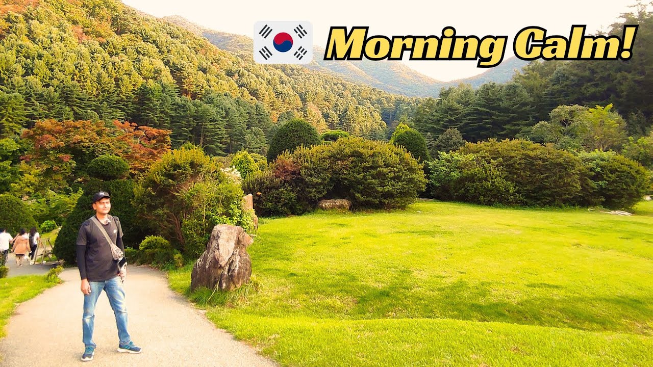 MOST BEAUTIFUL Garden in KOREA? Walking Tour of the Garden of Morning Calm, South Korea 🇰🇷