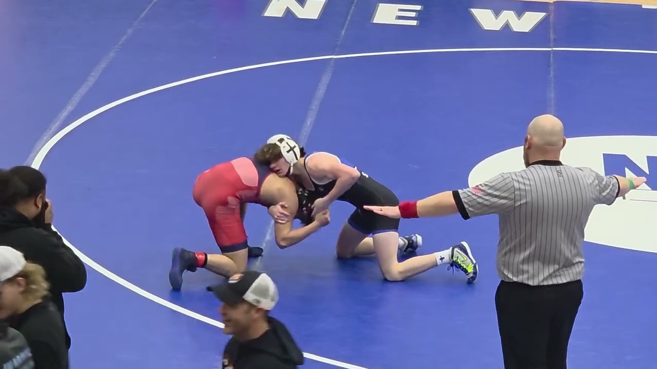 Aiden Slimick Bay River Districts February 4th 2026 138lbs Match 2