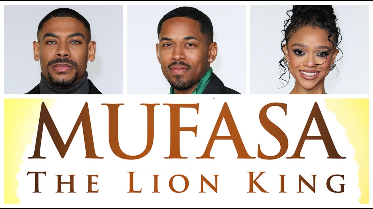 Mufasa: The Lion King cast interviews with Kelvin Harrison Jr., Aaron Pierre and Tiffany Boone