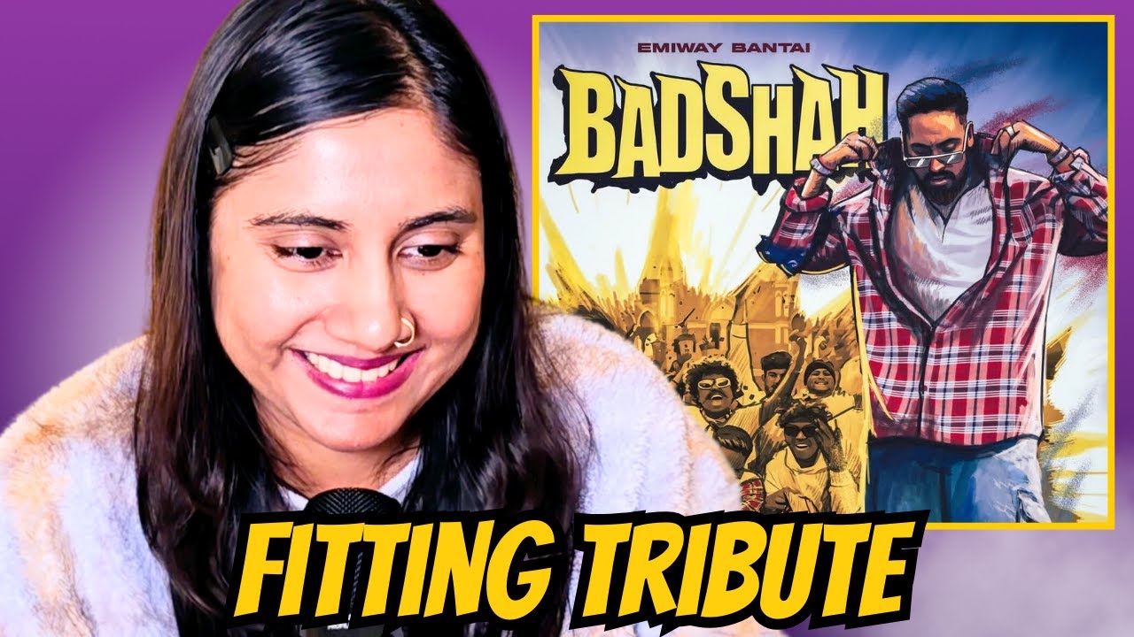 EMIWAY BANTAI - BADSHAH SONG REACTION | PROD BY TONY JAMES  | Ashmita Reacts