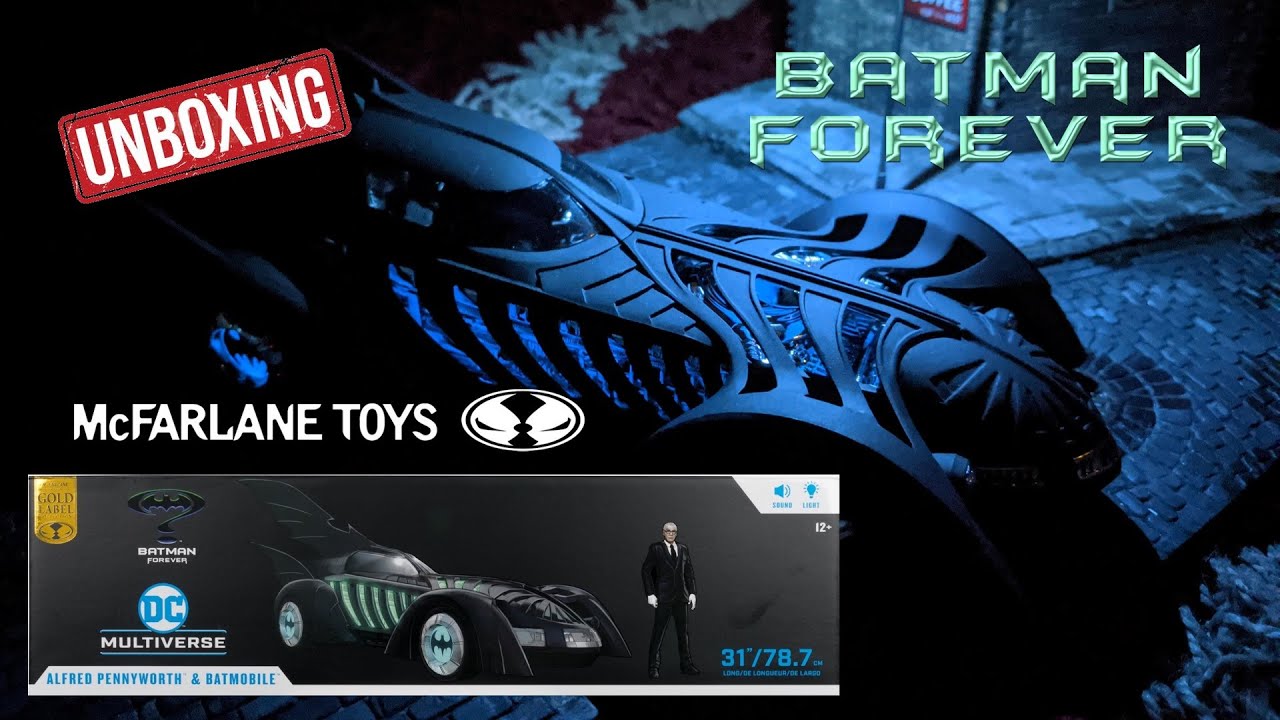 UNBOX: BATMAN FOREVER, el BATIMOVIL y ALFRED