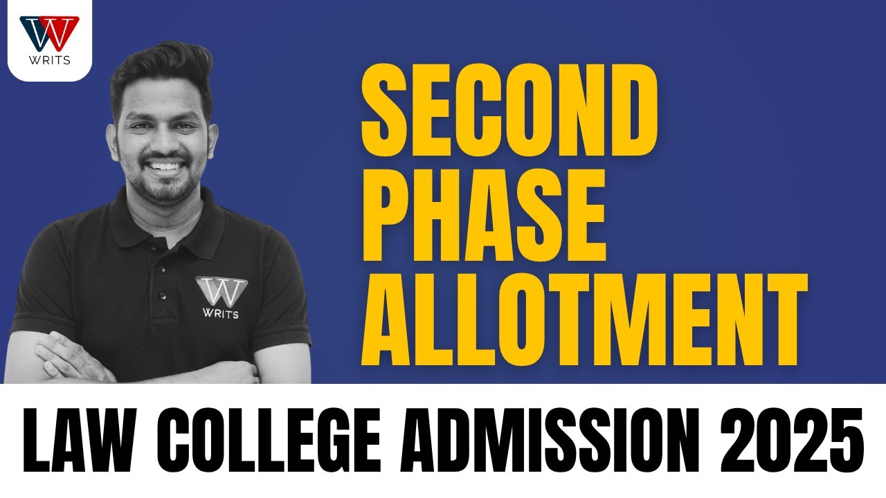 SECOND PHASE ALLOTMENT ONLINE OPTION CONFIRMATION IS MANDATORY | KLEE 2025 | WRITS