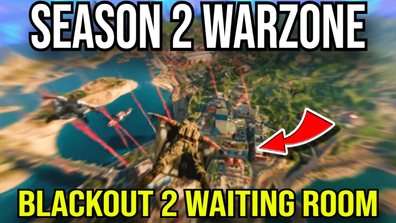 NEW Warzone Season 2! YOUR Home Of Warzone... Blackout 2 Waiting Room