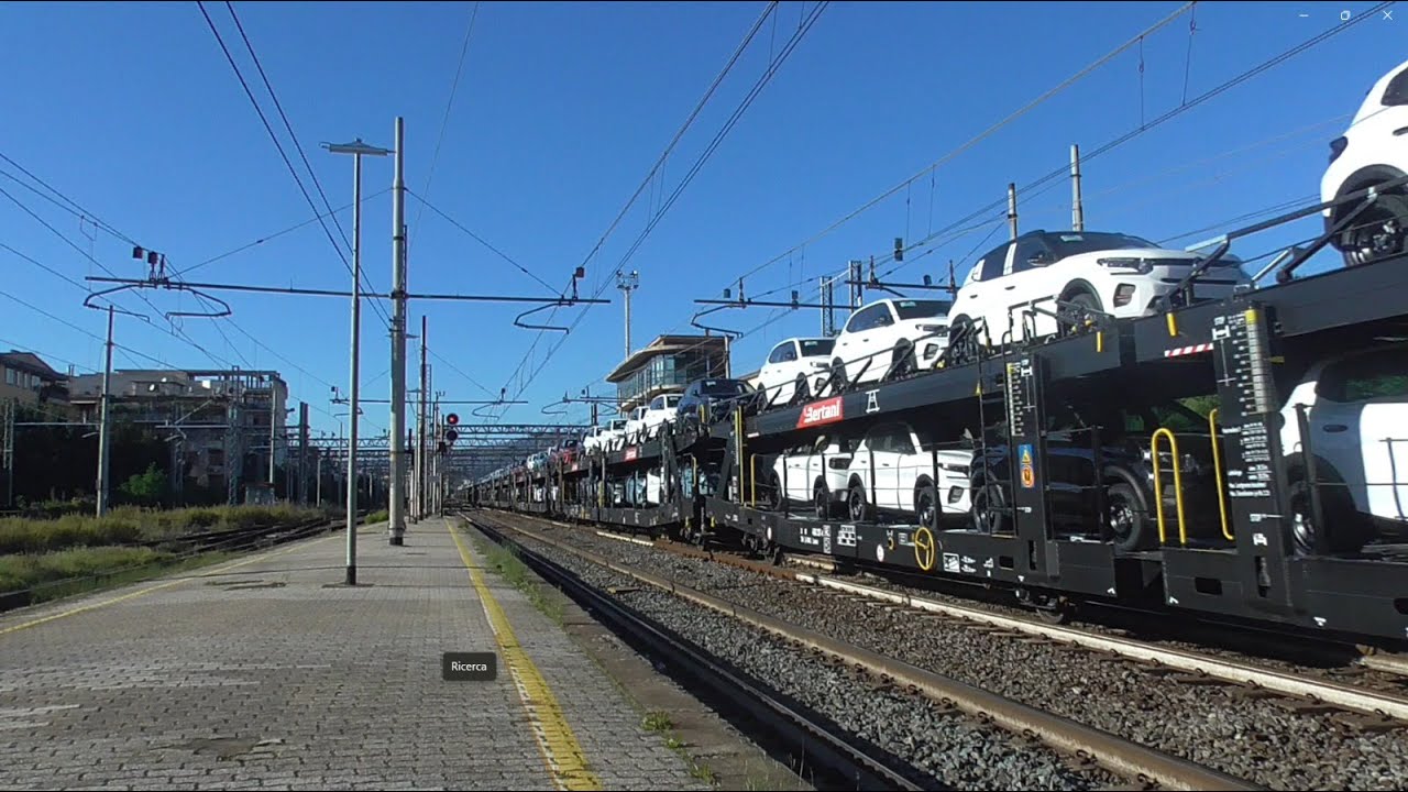 Treni merci STRAORDINARI/ORDINARI e INVII in transito e partenza a Prato C.le!
