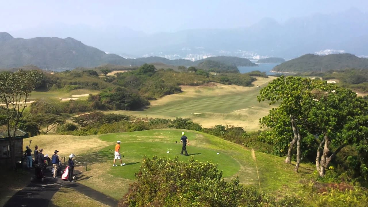ISSFHK golf tournament | Hole 1 523-yard Par 5