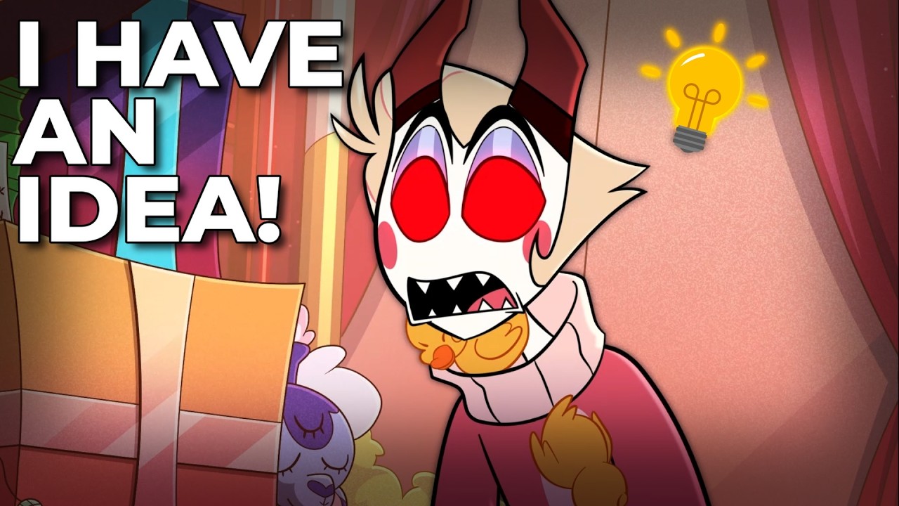 HAZBIN HOTEL, BUT… (LUCIFER IS ACTUALLY SMART!😨😈)