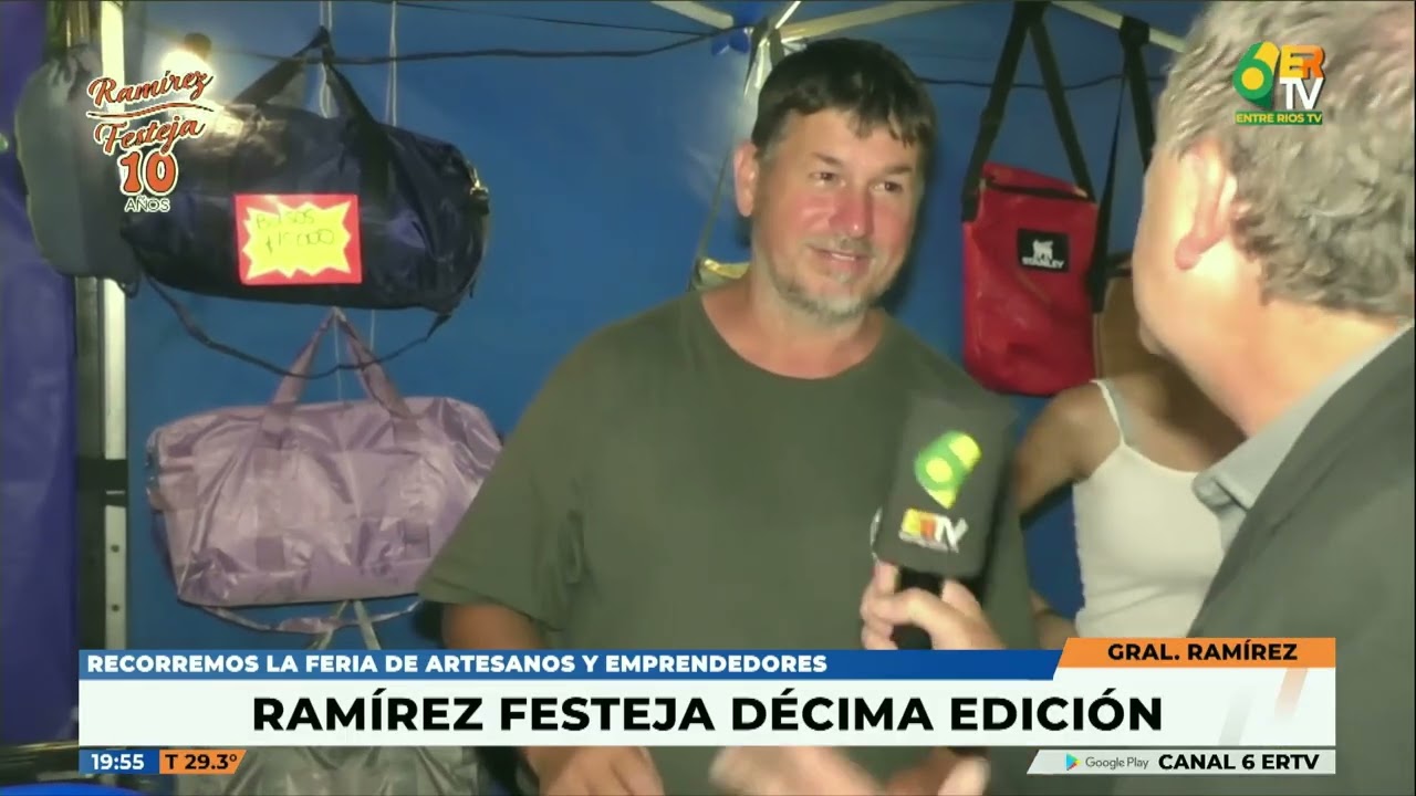 RAMÍREZ FESTEJA - Emprendedores y artesanos son parte de esta nueva edición