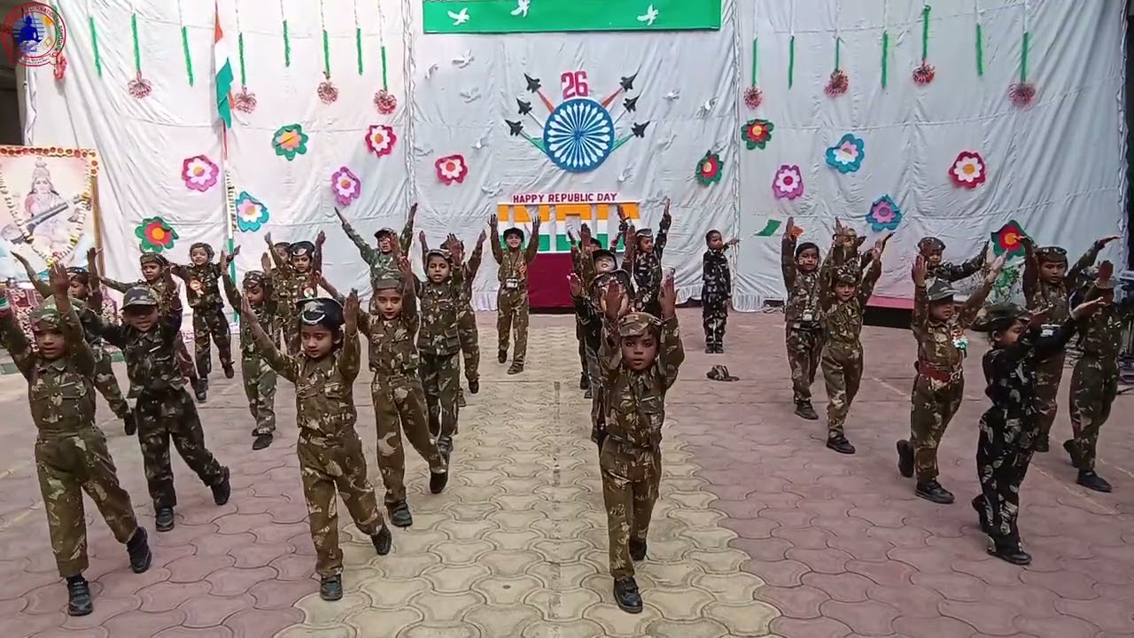 Tiny Patriots Stealing Hearts 🇮🇳 | Pre-Primary Republic Day Dance | PGIS