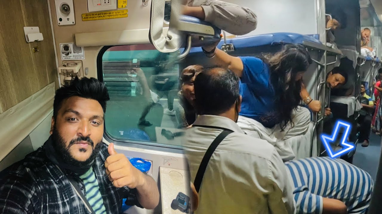New 3rd AC Economy Coach worst Journey || ye sab Kya ho rha hai train mein 😡