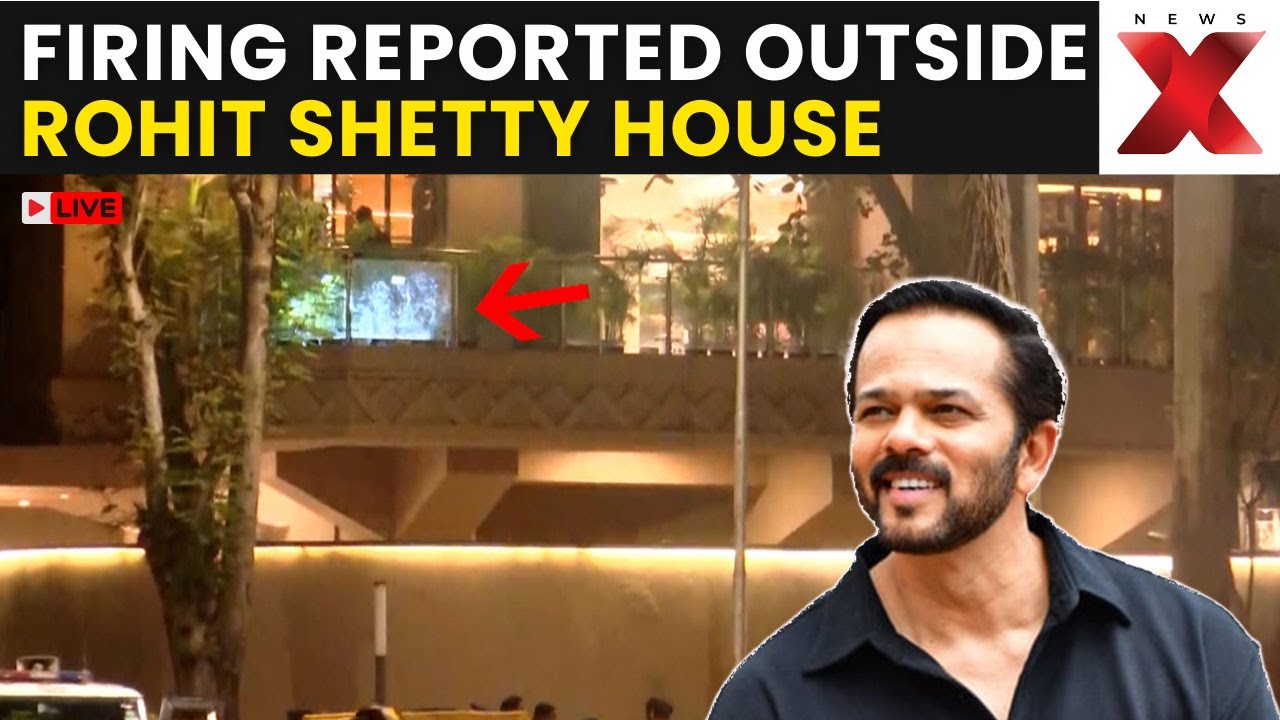 Rohit Shetty LIVE: Rohit Shetty Residence Mumbai | Firing Incident Sparks Massive Panic