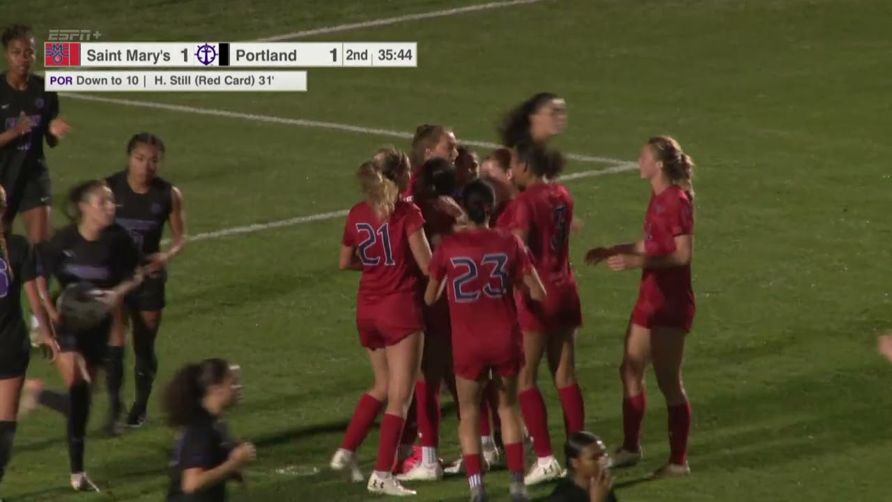 Portland Women's Soccer vs. Saint Mary's (3-1) - Highlights