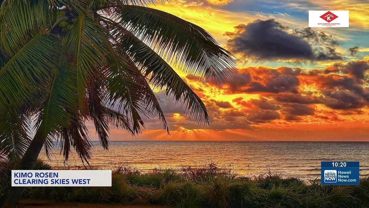 Hawaii News Now 2.23 10 PM weather update: Jen Robbins