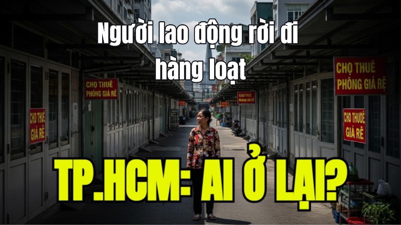 📉 ĐỒNG LOẠT THÁO CHẠY : Hàng Trăm Nghìn Người LAO ĐỘNG Rời TP.HCM - AI Ở LẠI?