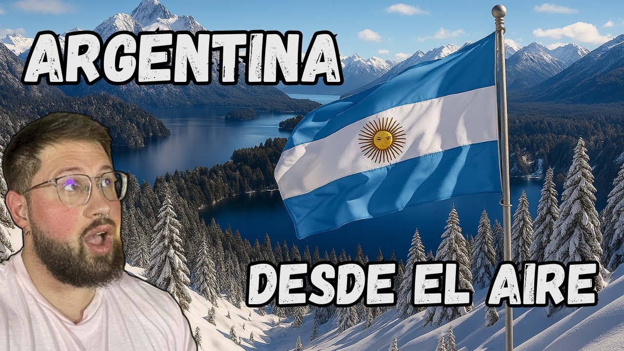 Español Reacciona a ARGENTINA DESDE EL AIRE