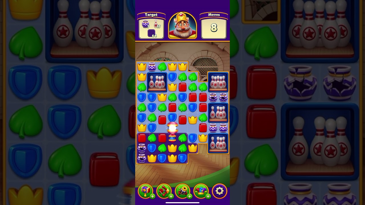Royal Match - Level 1719 with no boosters!