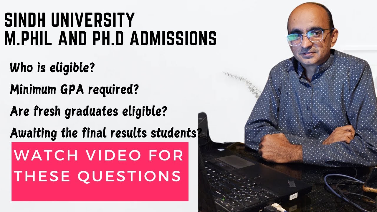 Sindh University M Phil and PhD Admission : Who can Apply : Amar Joyo